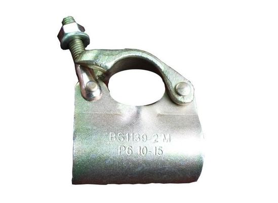 China BS1139 Ingleses galvanizou a braçadeira do acoplador do putlog do signle 0.65kg fornecedor