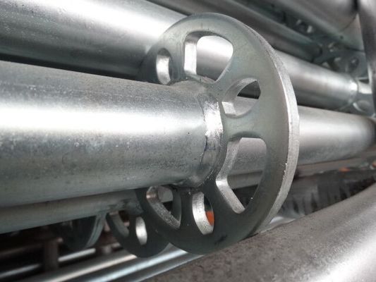Mergulhe todo o quente redondo do sistema Q235 Q345 do andaime de Ringlock galvanizado fornecedor