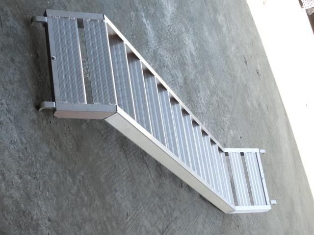 Ringlock/camada/toda em torno da escada/escadas de alumínio do andaime